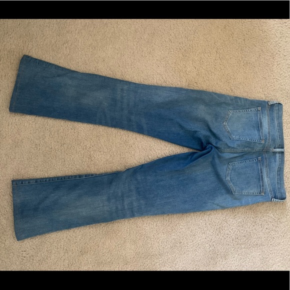 Gap light colored, distressed bootcut jeans - Picture 2 of 5